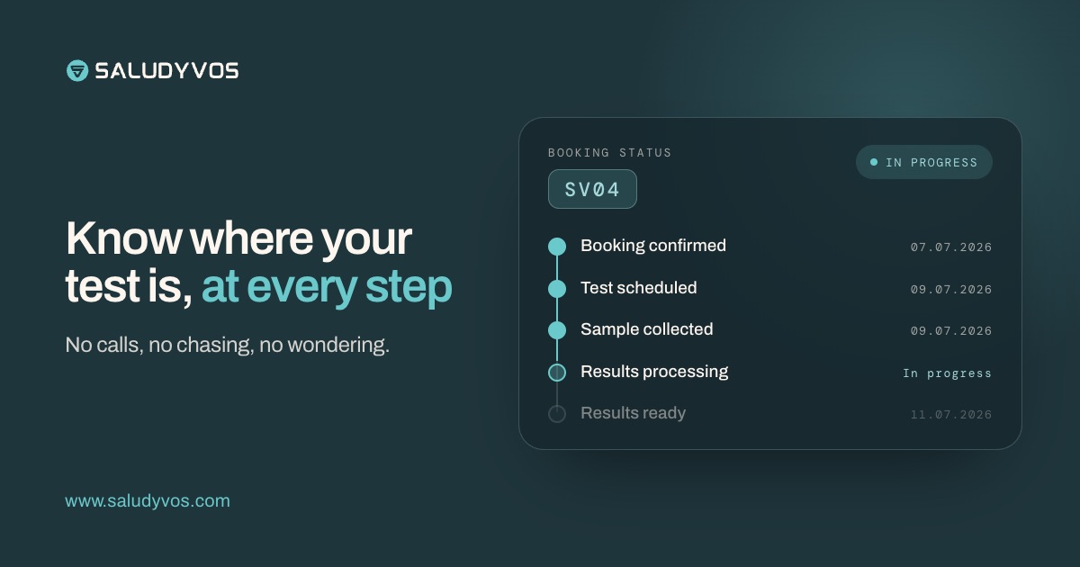 SaludyVos — Lab Tests at Home