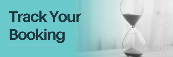 Booking status tracker banner