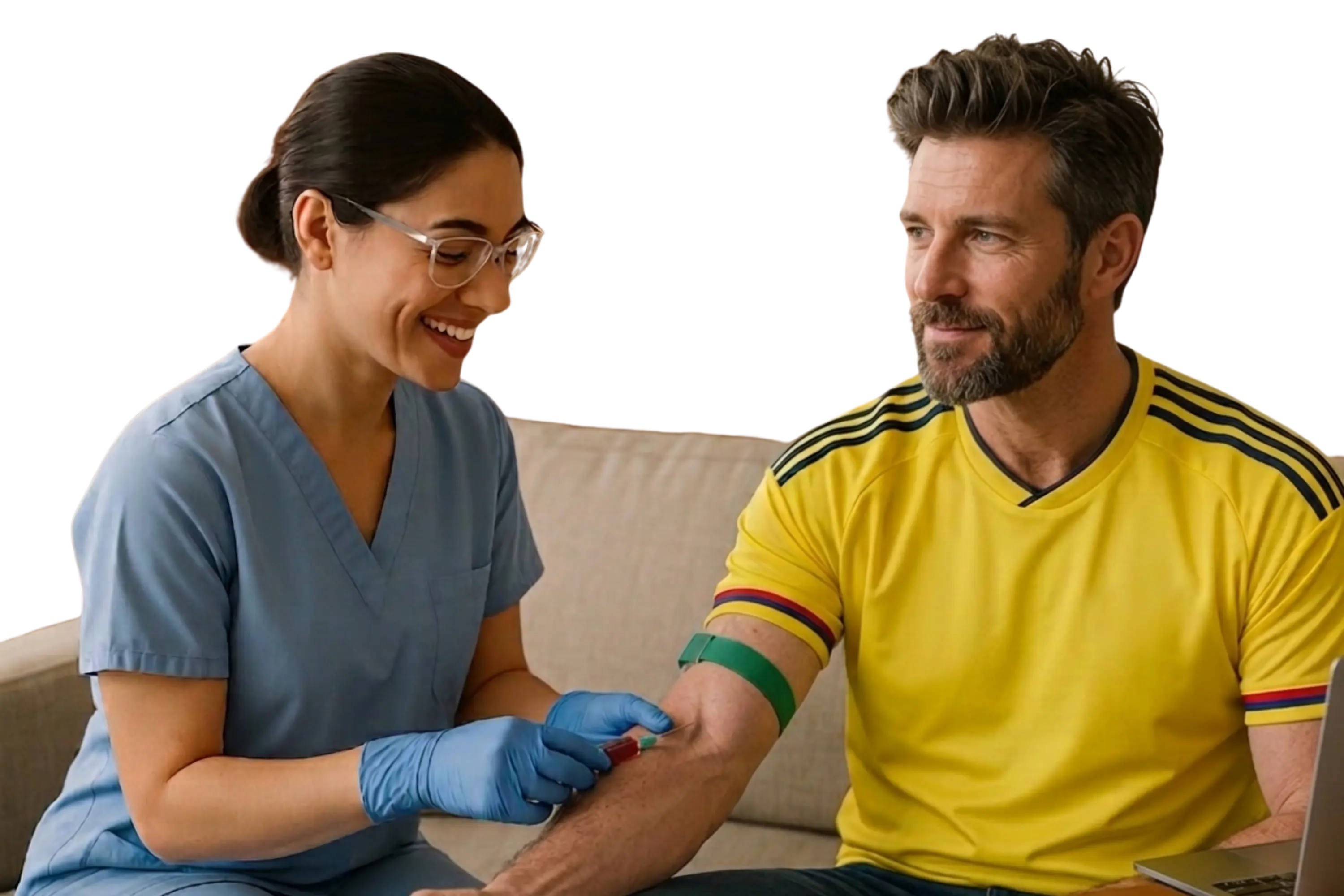 Home sample collection in Argentina