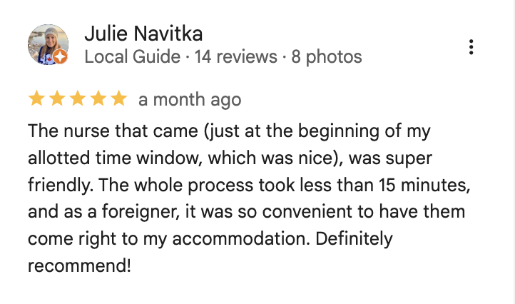 Google review screenshot from a SaludyVos patient 4